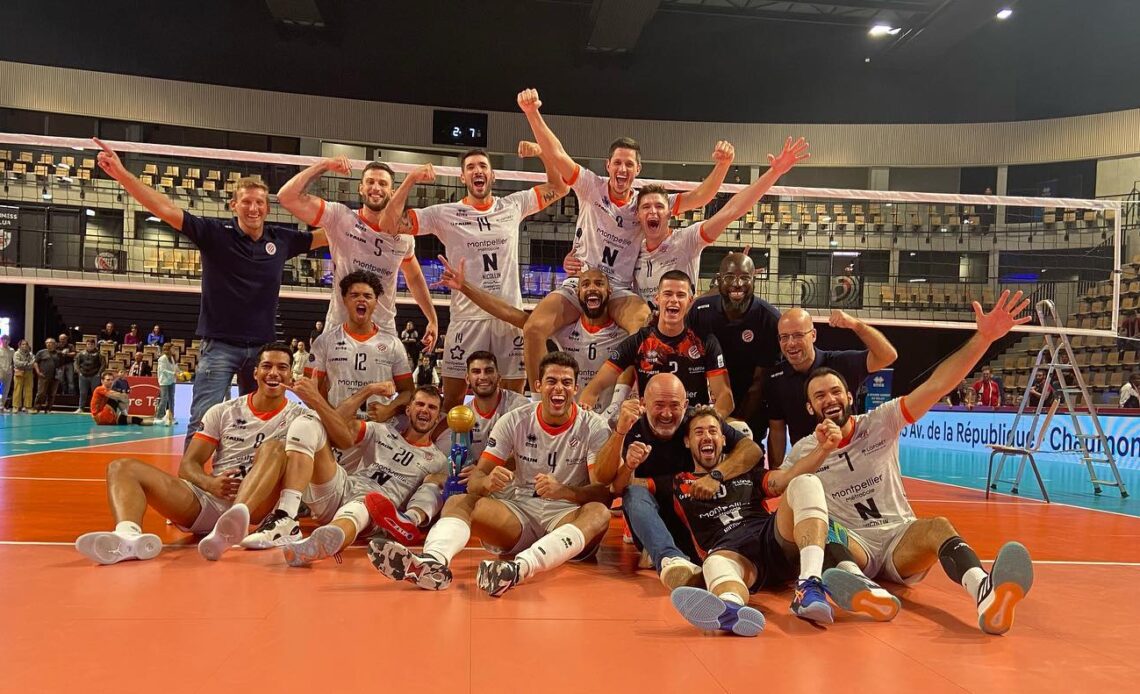 WorldofVolley :: FRENCH SUPER CUP M: First-ever trophy for Montpellier in competition