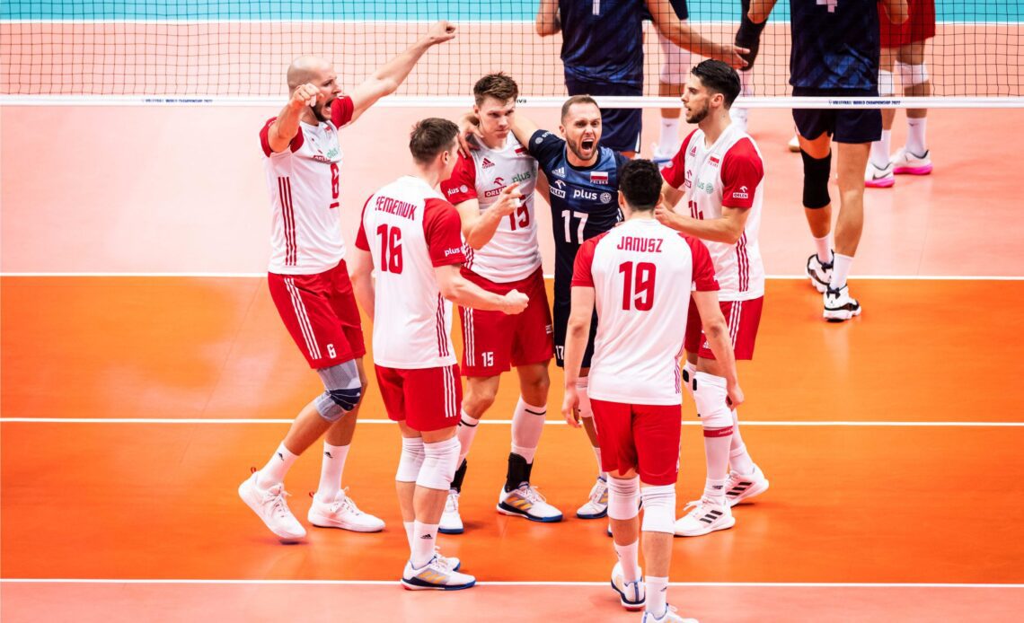 WorldofVolley :: WCH 2022 M: 5-set rallying of giants goes in favor of throne defenders – Poland moves to semis over USA