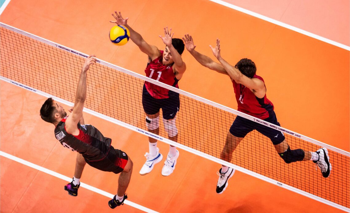 WorldofVolley :: WCH 2022 M: Americans find salvation in tie-break against Lagumdžija & Co.