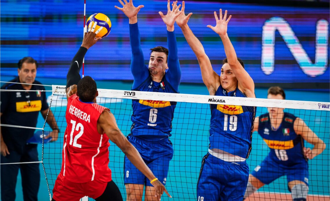 WorldofVolley :: WCH 2022 M: They hoped for a lot, but achieved little – Cuba not up to European champions in Round of 16