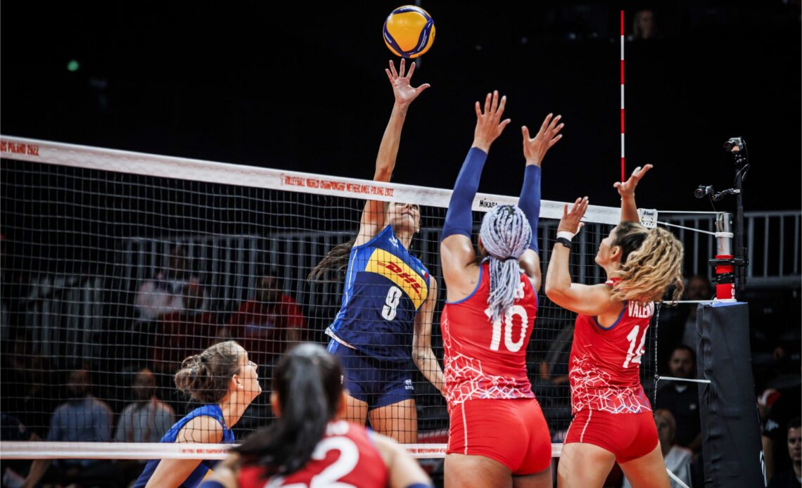WorldofVolley :: WCH 2022 W: 3-0 doesn’t reflect reality – Italy rejects tenacious Puerto Rico with great difficulty; Brazil prevails in ’Clásico’