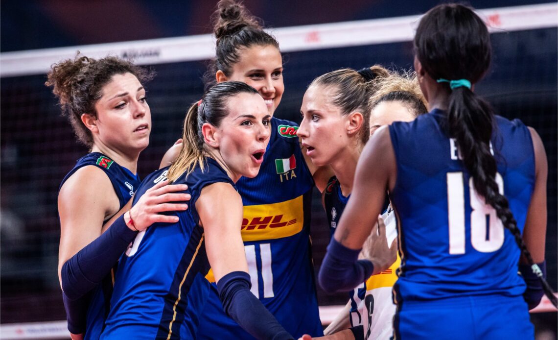 WorldofVolley :: WCH 2022 W: Mazzanti defines final roster composed of exact same players that won last VNL