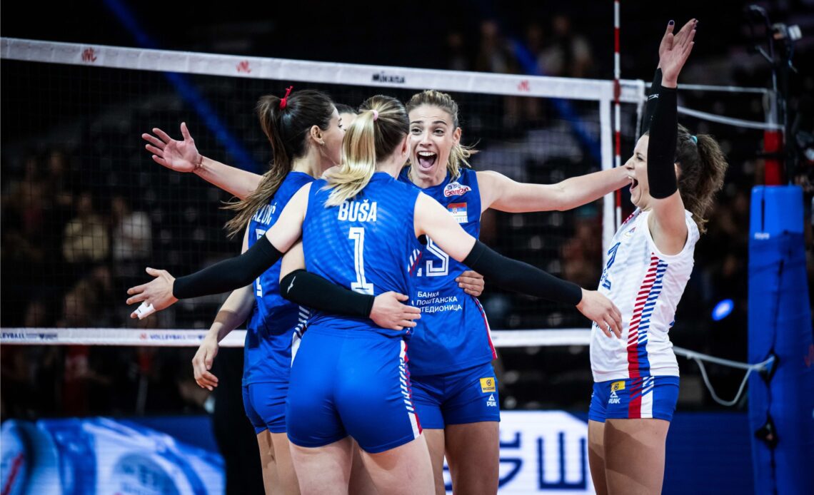 WorldofVolley :: WCH 2022 W: Santarelli chooses 14 Serbia NT players for defending throne