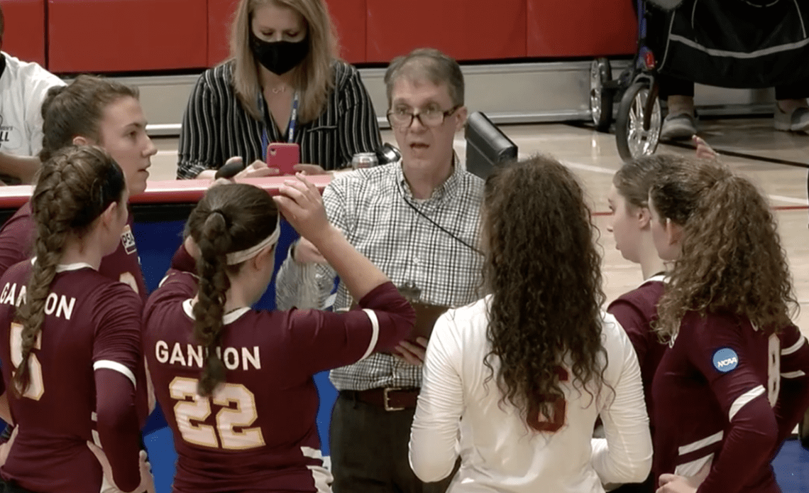 2021 DII women's volleyball quarterfinal: Gannon vs. Hillsdale full replay