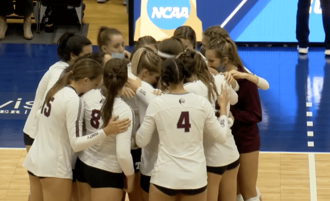 2021 DIII women's volleyball quarterfinal: Calvin vs. Trinity (TX) full replay