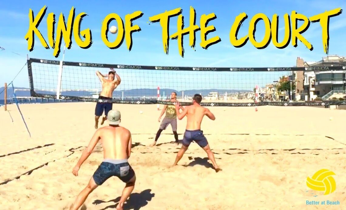 AVP King of the Court 2 Ball Variation | Beach Volleyball Drills with Pros