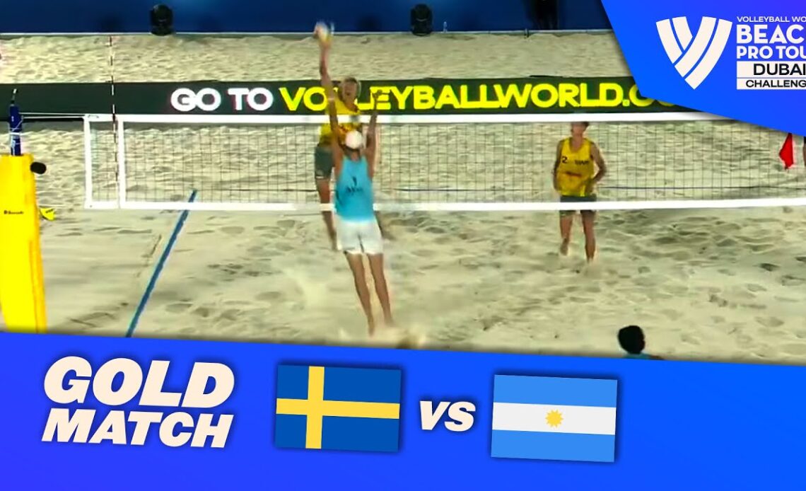 Åhman/Hellvig vs. Capogrosso T./Capogrosso N. - Gold Match Highlights Dubai 2022 #BeachProTour