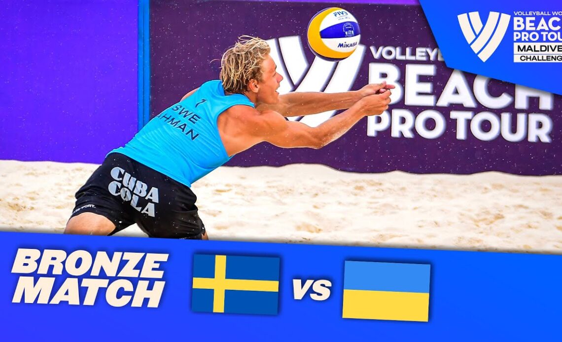 Åhman/Hellvig vs. Popov/Reznik - Bronze Match  Highlights the Maldives 2022 #BeachProTour