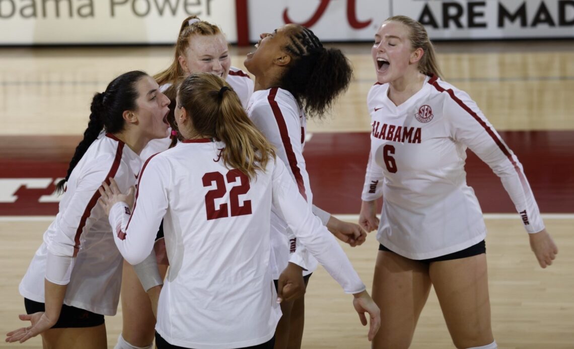 Alabama Sweeps Missouri Wednesday in Tuscaloosa for First SEC Win