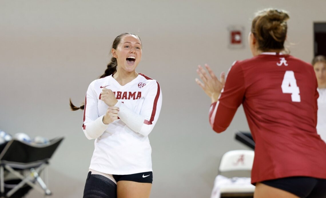 Alabama Volleyball Hosts LSU Wednesday Night on ESPNU