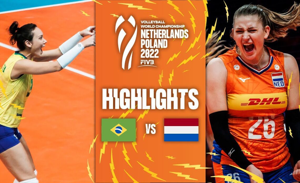 🇧🇷 BRA vs. 🇳🇱 NED - Highlights  Phase 2| Women's World Championship 2022