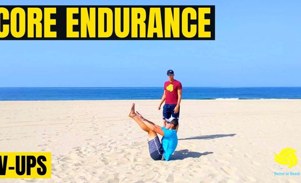Beach Volleyball | Core Endurance | V-Ups
