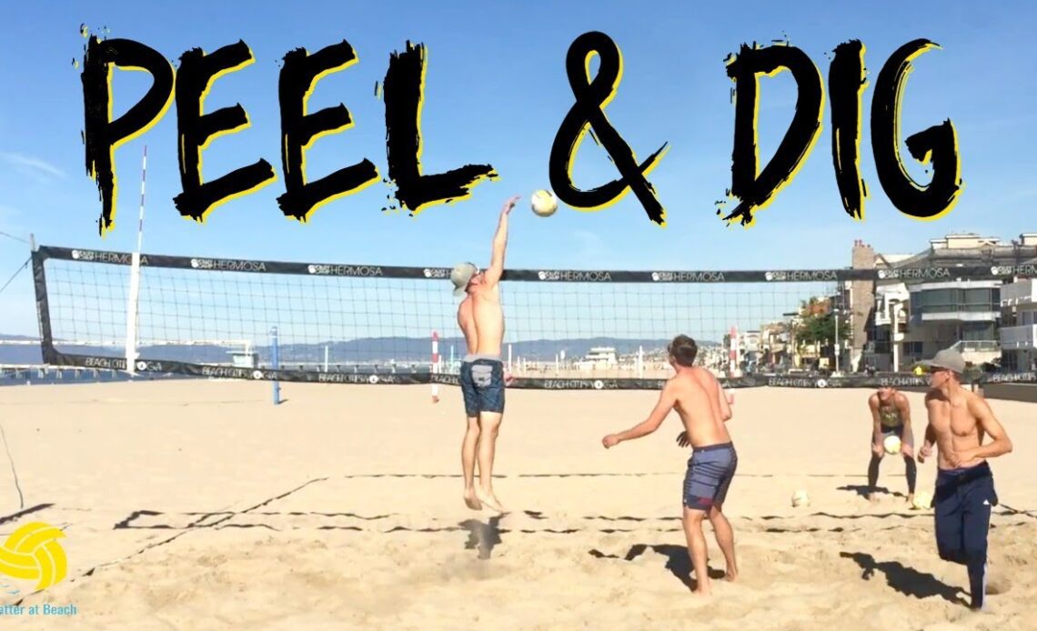 Beach Volleyball Drill | Sharpen Your Defensive Footwork
