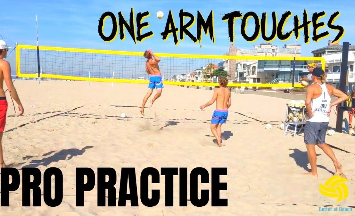 Beach Volleyball Drills | Perfect Your Ball Control With One Arm Touches