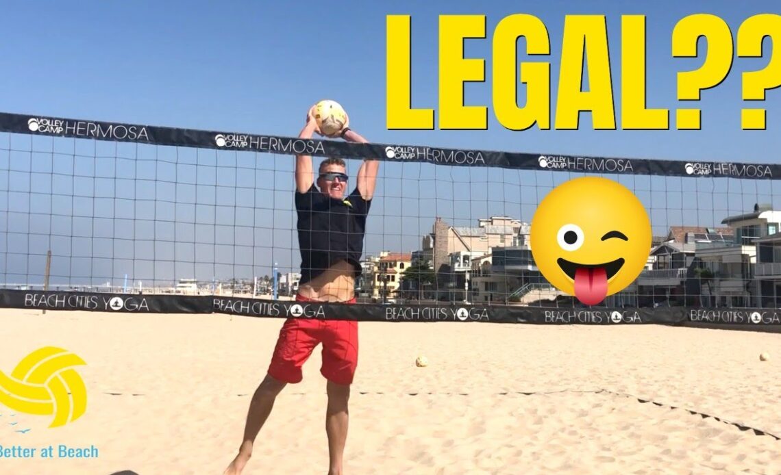 Beach Volleyball Rules | Is Redirecting Legal?