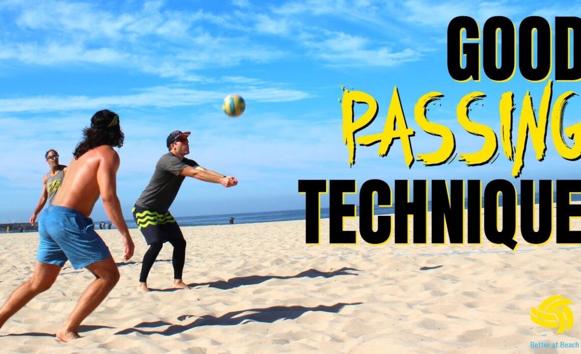 Beach Volleyball Strategy | Solid Passing Techniques