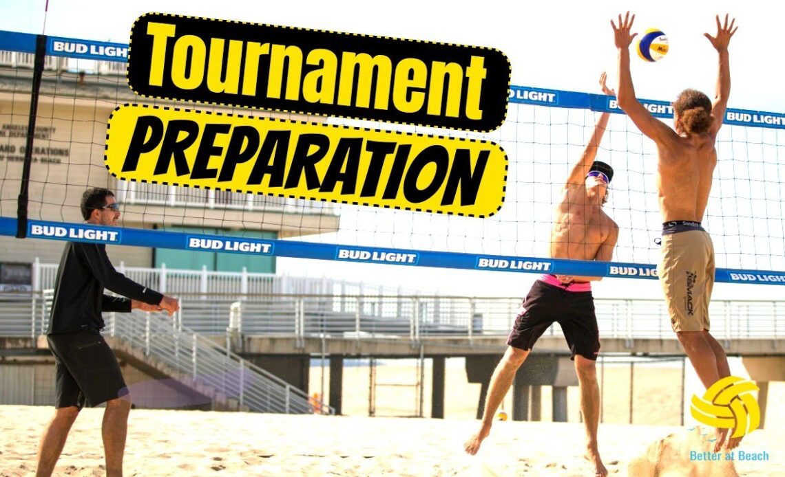 Beach Volleyball Training | How to Prepare for a Tournament | Kolinske/Burik vs Honer/Joyner