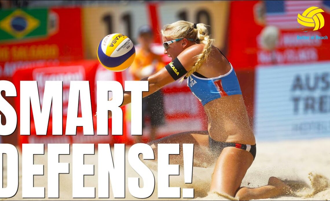 Beach Volleyball Video Analysis | Setting Your Feet on Defense