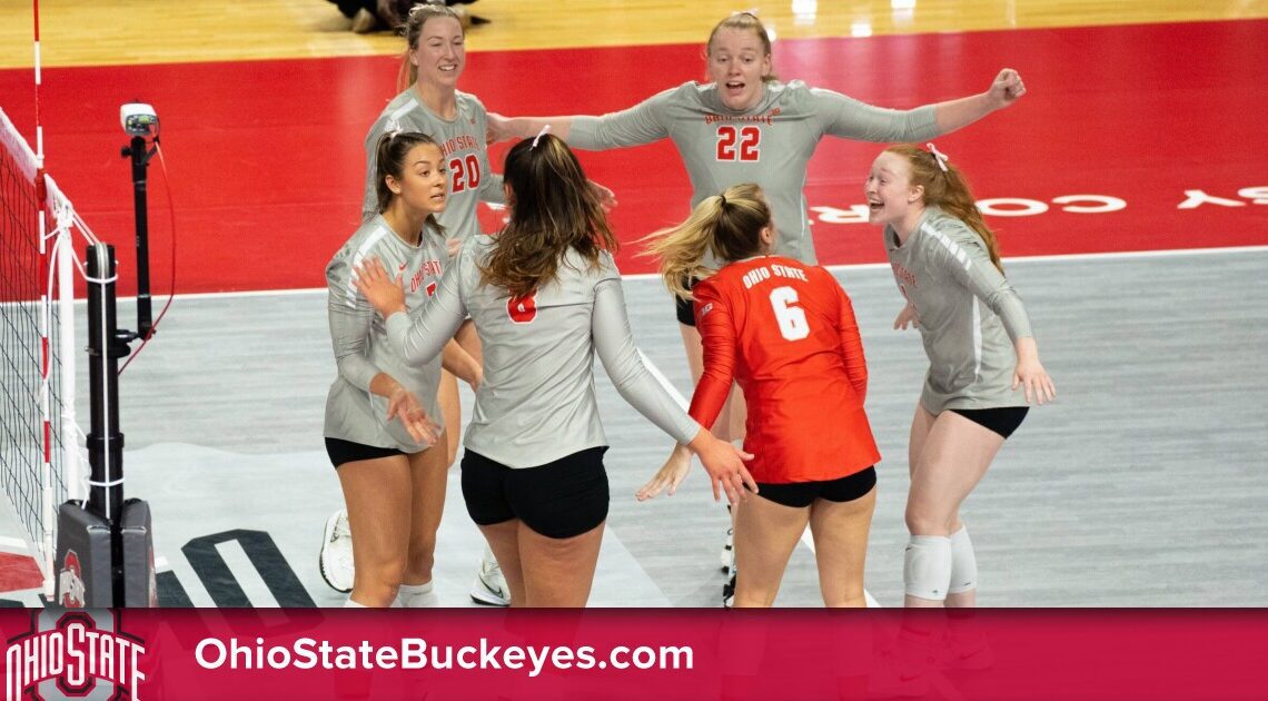 Buckeyes Earn Third Big Ten Sweep, Take Care of Rutgers – Ohio State Buckeyes