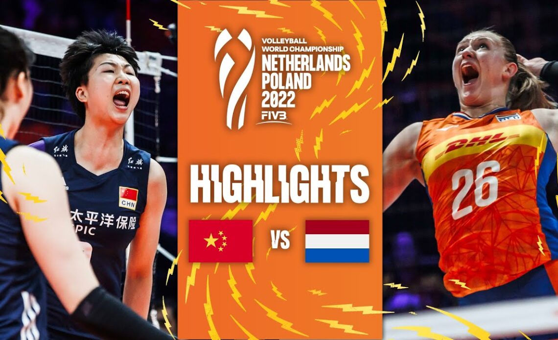 🇨🇳 CHN vs. 🇳🇱 NED - Highlights  Phase 2| Women's World Championship 2022