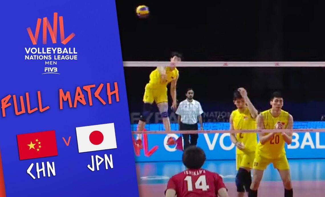 China 🆚 Japan - Full Match | Men’s Volleyball Nations League 2019