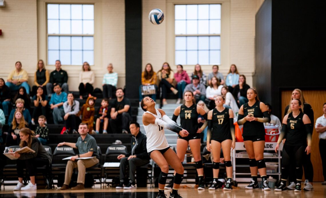 Deacs Travel to Blacksburg For Midweek Match Versus Hokies