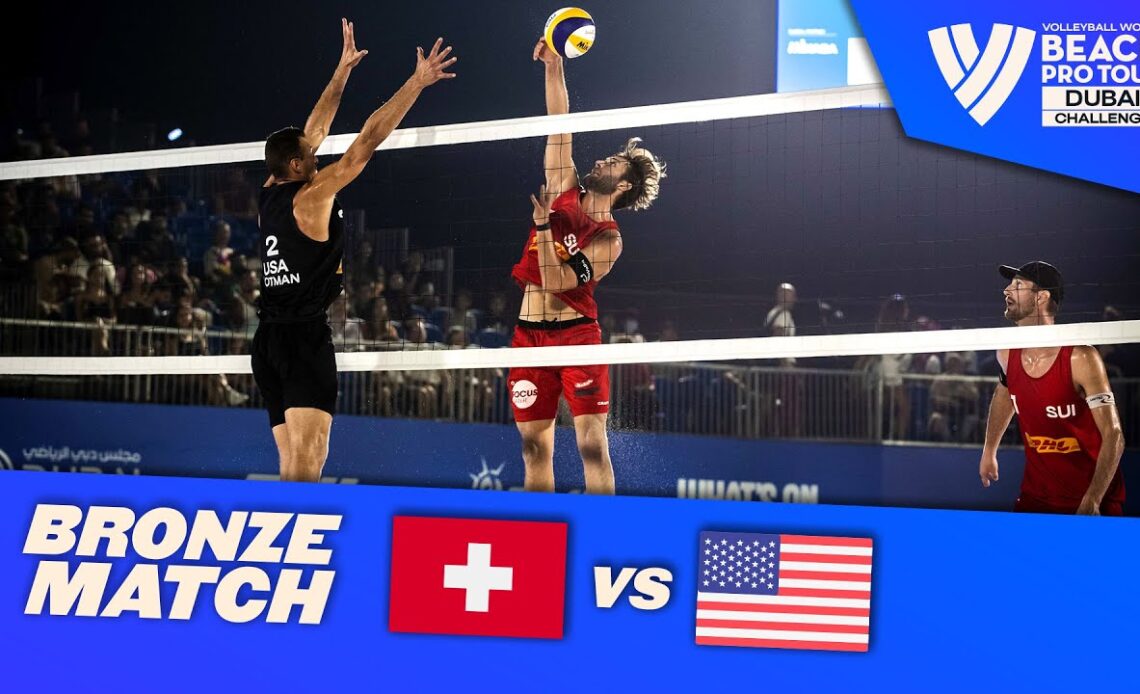 Heidrich/Dillier vs. Crabb/Lotman - Bronze Match  Highlights Dubai 2022 #BeachProTour