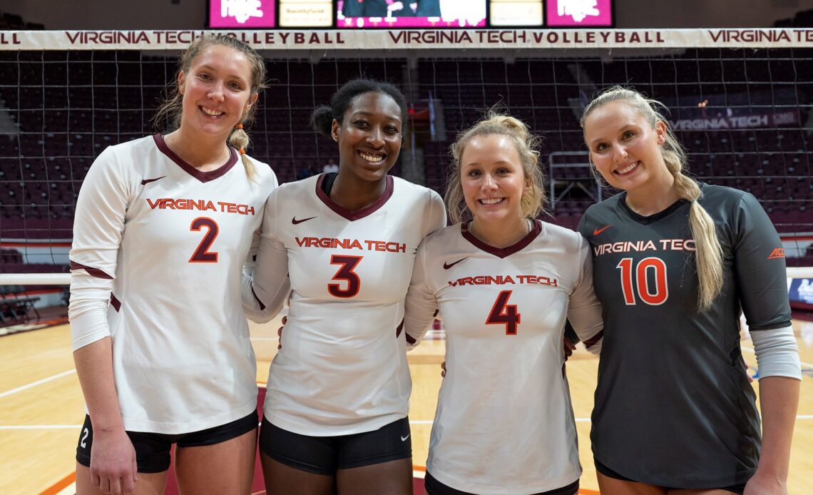 Hokies fall in five-set battle to Virginia