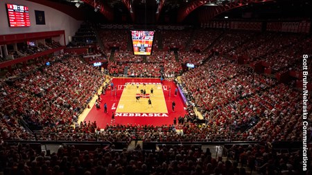 Huskers Announce Two Volleyball Time Changes