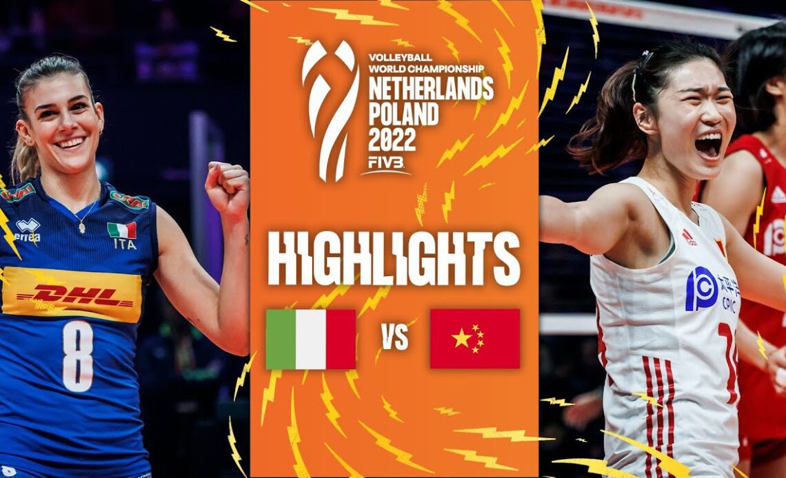 🇮🇹 ITA vs. 🇨🇳 CHN - Highlights  Phase 2| Women's World Championship 2022
