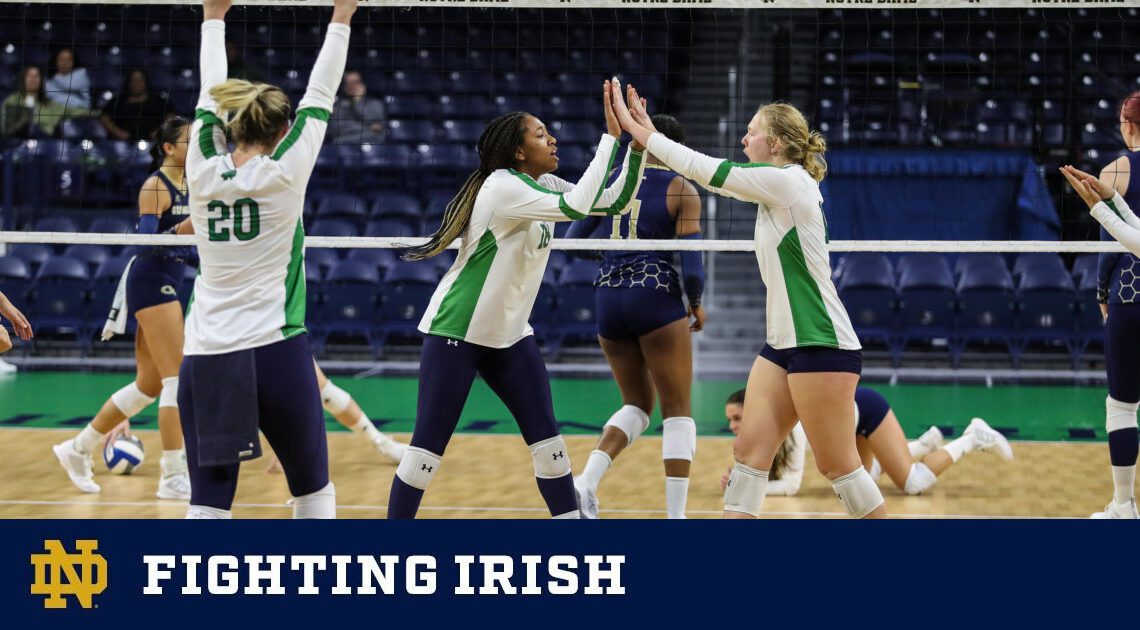 Irish Finish Weekend 2-0 After Win Over Boston College – Notre Dame Fighting Irish – Official Athletics Website