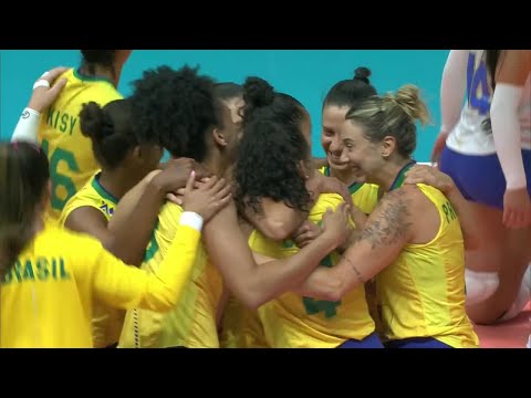 Italy vs. Brazil - VBW - Women World Championship - Match Highlights