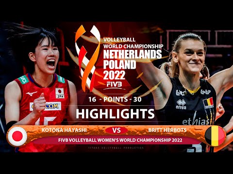 Kotona Hayashi vs Britt Herbots | Japan vs Belgium | Highlights | World Championship 2022 (HD)