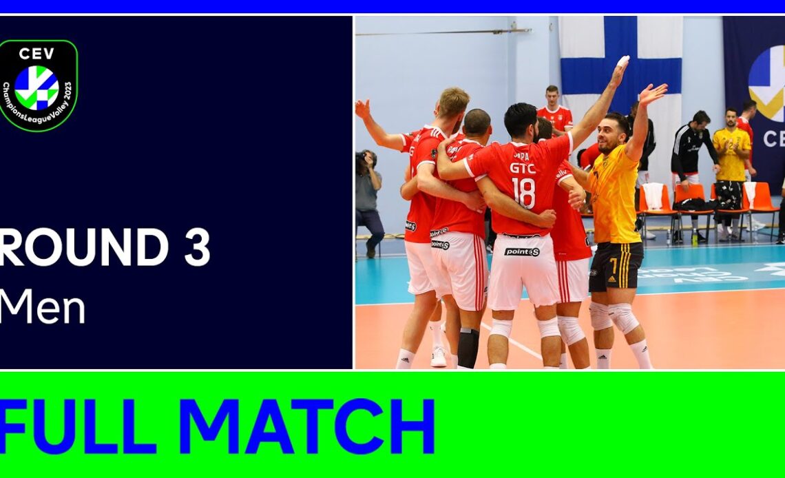 LIVE | Sport LISBOA e Benfica vs. Ford Levoranta SASTAMALA | CEV Champions League Volley 2023