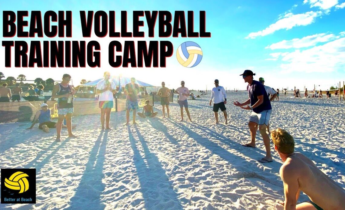 Learn From the AVP Pros at Our Volleyball Training Camp (HURRY! We Sell Out Fast!)