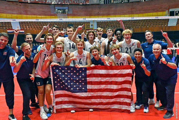 Lewis Men's Volleyball Player Tyler Morgan Leads USA Men's U21 National Team to Gold Medal