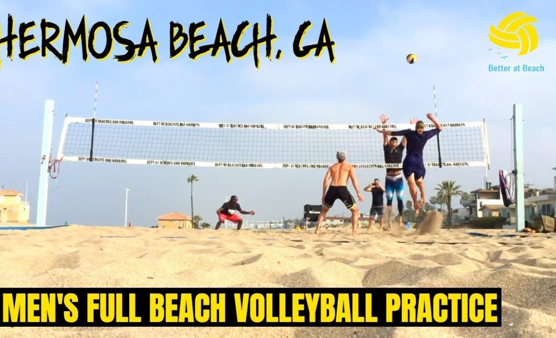 Men's Beach Volleyball | Watch AVP Pro's Practice and Check Out Our Beach Volleyball Drills