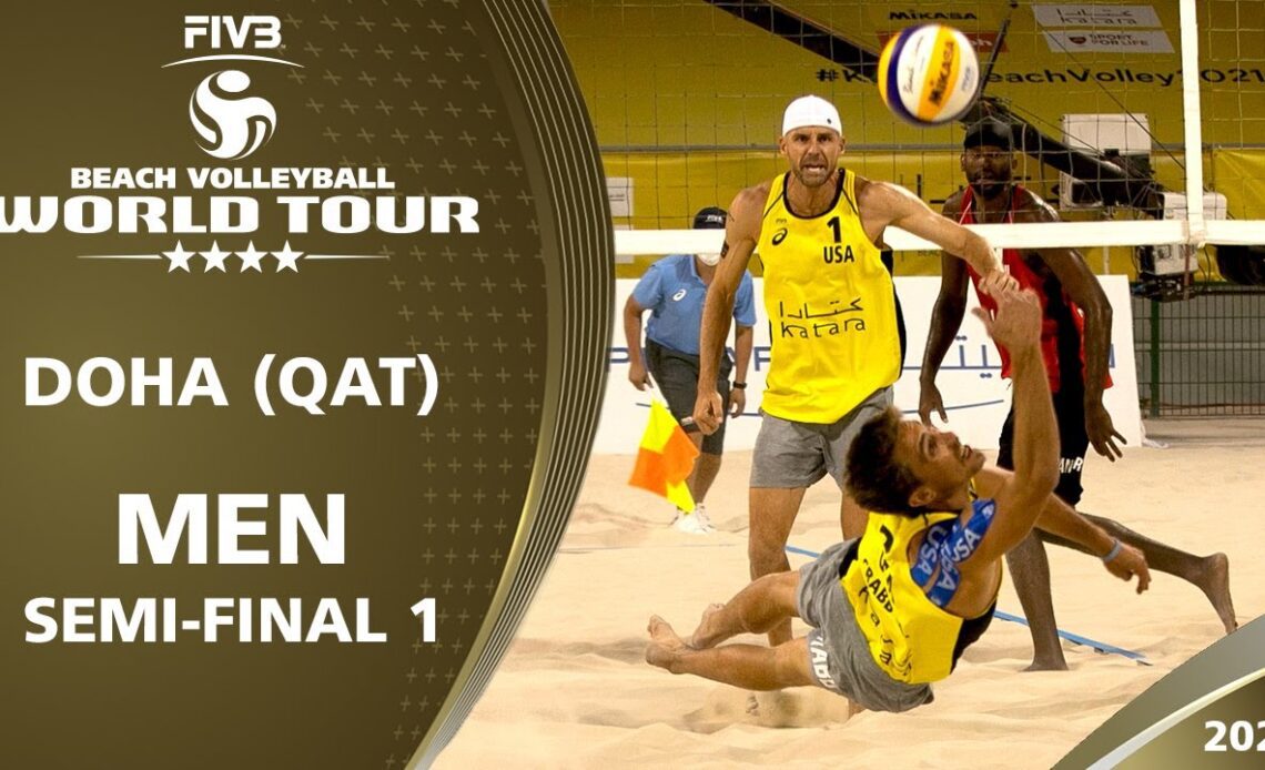 Men's Semi-Final 1: Crabb Ta./Gibb vs. Evandro/Guto | 4* Doha 2021
