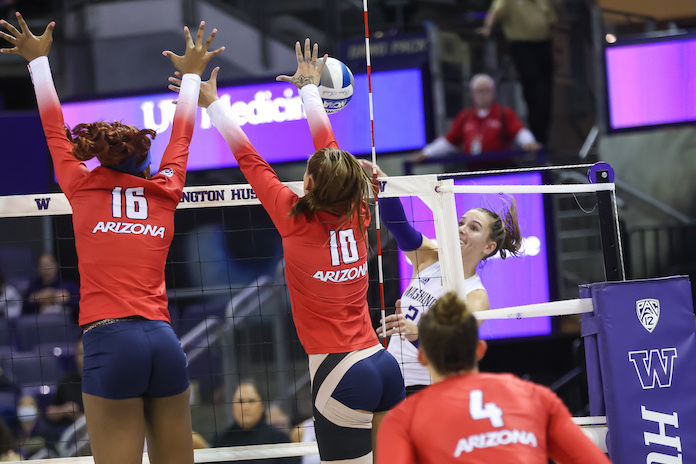 NCAA volleyball: Pitt beats Louisville, Stanford hits .603, UK bounces back