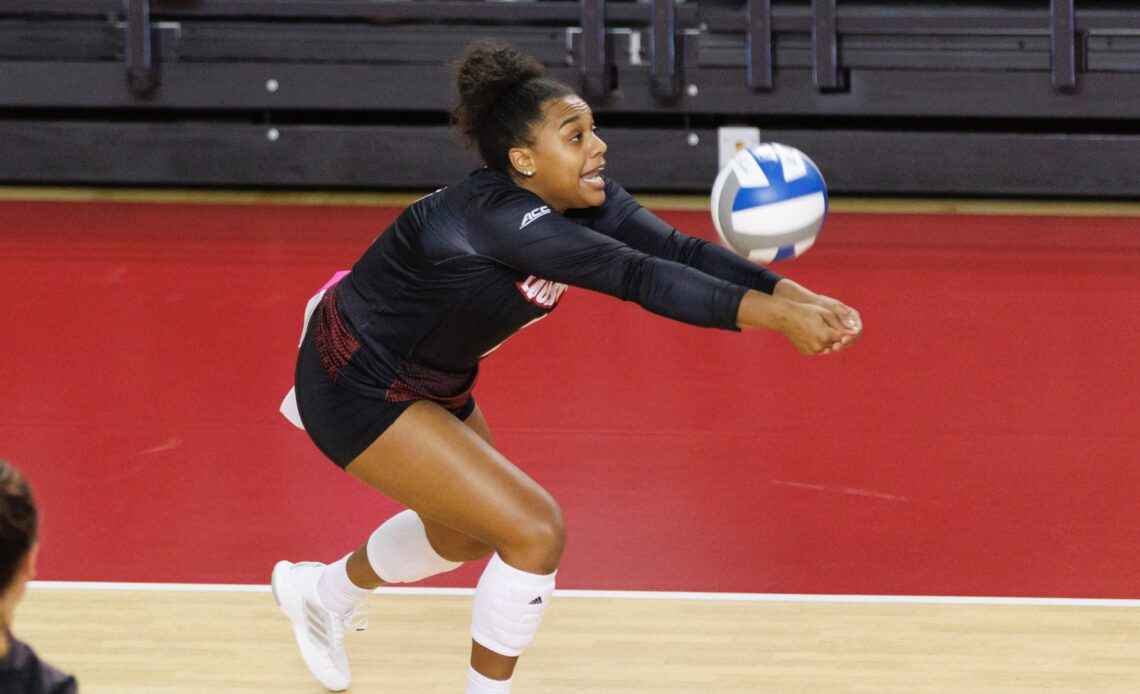 No. 2 Louisville Volleyball Heads to Virginia Before Top Ten Showdown with No. 8 Pitt