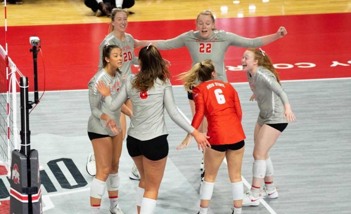 Ohio State up at No. 5, Florida and Georgia Tech re-enter in latest Power 10 volleyball rankings