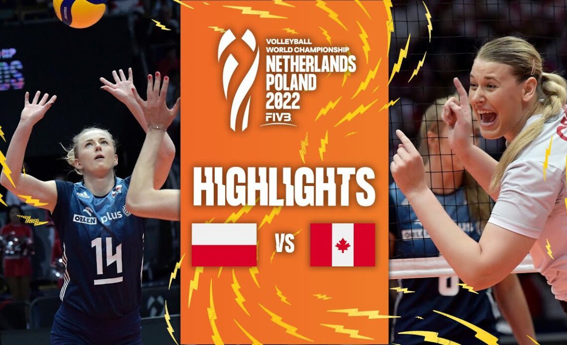 🇵🇱 POL vs. 🇨🇦 CAN - Highlights  Phase 2| Women's World Championship 2022