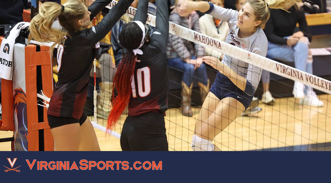 Photo Album: UVA Volleyball vs. Louisville