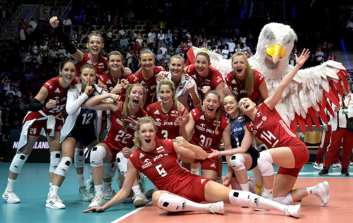 Poland overpowers USA in FIVB Volleyball Women's Worlds