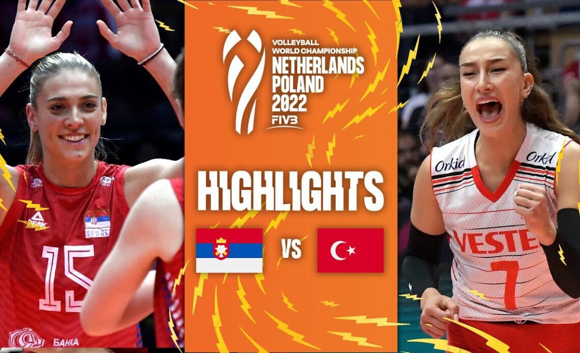 🇷🇸 SRB vs. 🇹🇷 TÜR - Highlights  Phase 2| Women's World Championship 2022