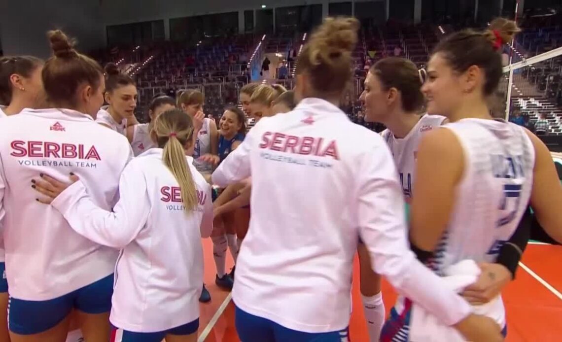 Serbia vs. Dominican Republic - VBW - Women World Championship - Match Highlights