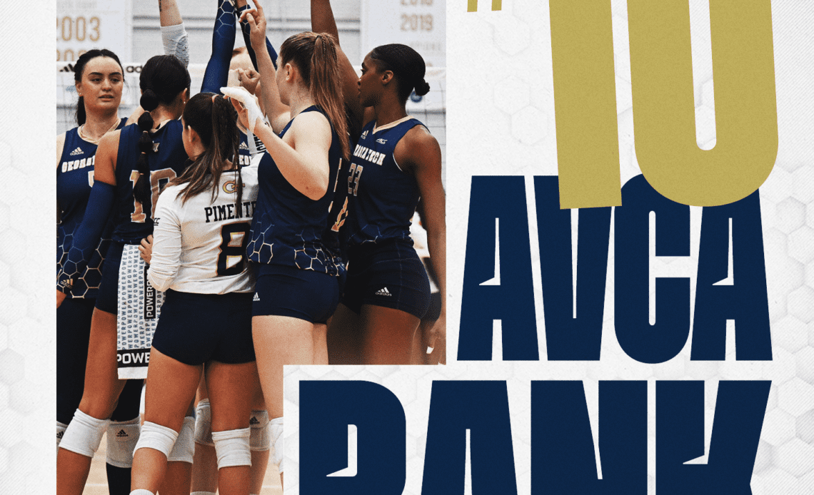 Tech Holds at 10 in AVCA Top 25 – Georgia Tech Yellow Jackets