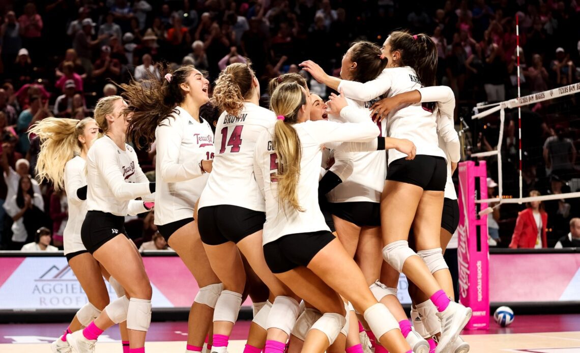 Texas A&M Sweeps No. 16 Kentucky in Opening Match - Texas A&M Athletics