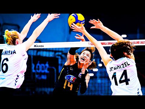 Thailand beat Germany in the 3rd set | What Will Happen Next? | World Champ 2022 (HD)