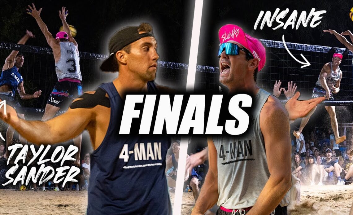 The 4-Man ATX Men's FINAL | HAWAII vs CALIFORNIA 4v4 Pro Beach Volleyball